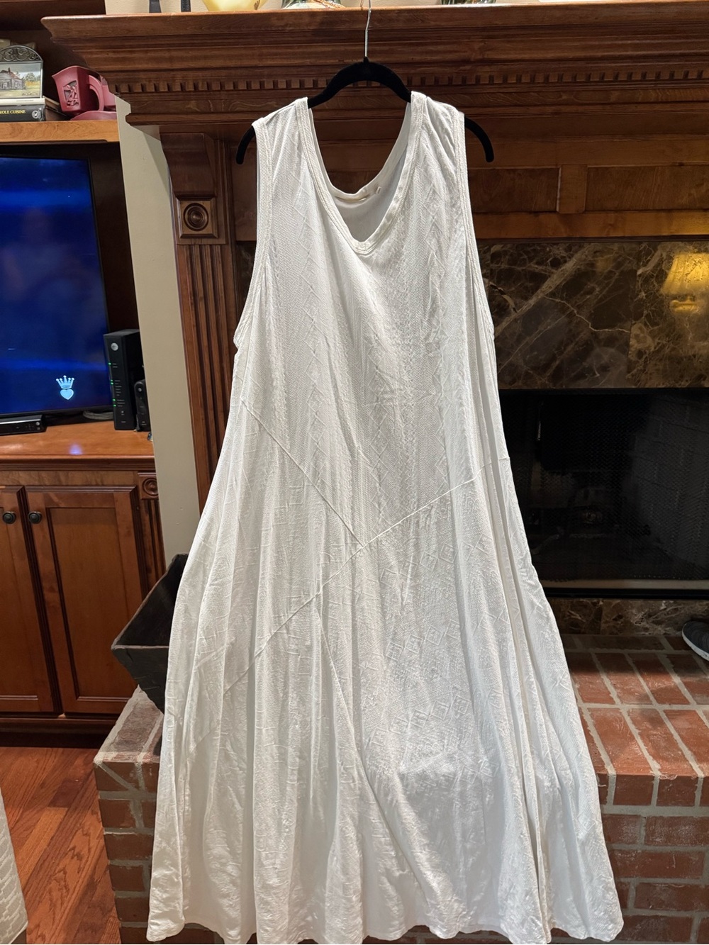 Soft Surroundings White Maxi Dress 3x - Picture 2 of 12